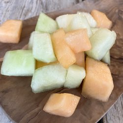 Melonmix i tern 1x1cm / bestil f�r 13.00