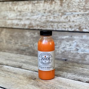 100% friskpresset gulerod & appelsin 0,33 L