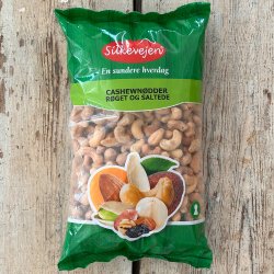 Cashewndder rg/saltet 1 kg. Vietnam