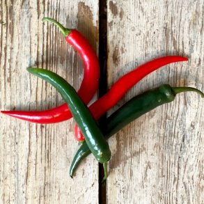 Chili Thai mix: rd/grn 50 gr.