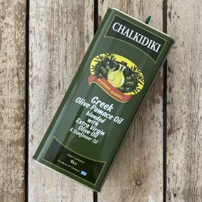 Olie Oliven Extra virgin 5 L. 'guld' dunk