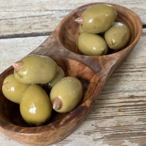 Oliven GRN m/mandler 8 kg.