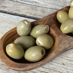 Oliven grnne m/hvidlg 1 kg. Gr.