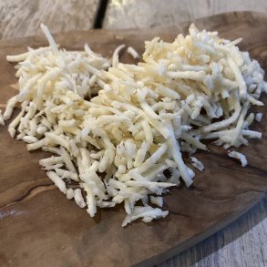 Peberrod revet (Fint) Hvidt lg