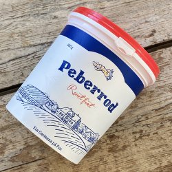 Peberrod hvlet (Groft) Mrke Bl DK