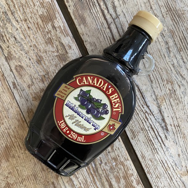 Sirup m. Blbr 250 ml.